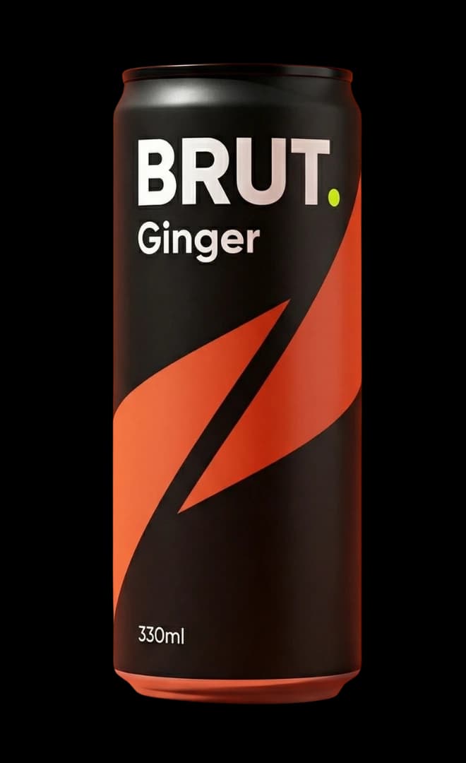 BRUT. Ginger - Burns a little. In a good way. - Dry craft cider can